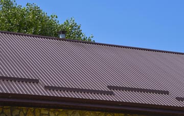 typical Columbia corrugated roof uses